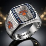 New York Knicks 2026 NBA Finals Champions 3D Engraved Ring - Image 4