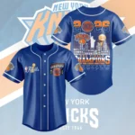 New York Knicks 2026 NBA Finals Champions Baseball Jersey