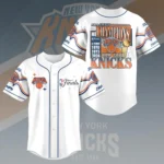 New York Knicks 2026 NBA Finals Champions Baseball Jersey