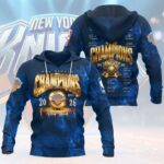 New York Knicks 2026 NBA Finals Champions 3D Apparel - Image 2