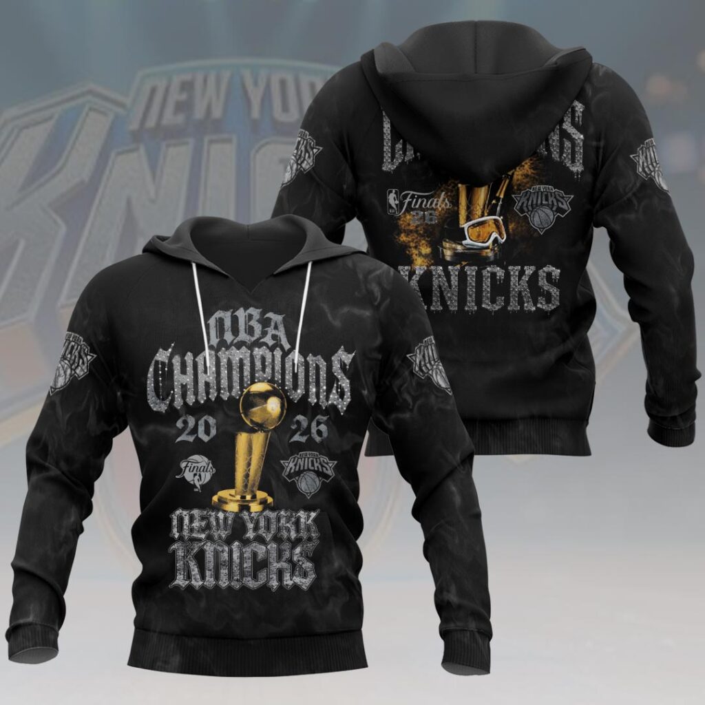 New York Knicks 2026 NBA Finals Champions 3D Apparel - Image 2