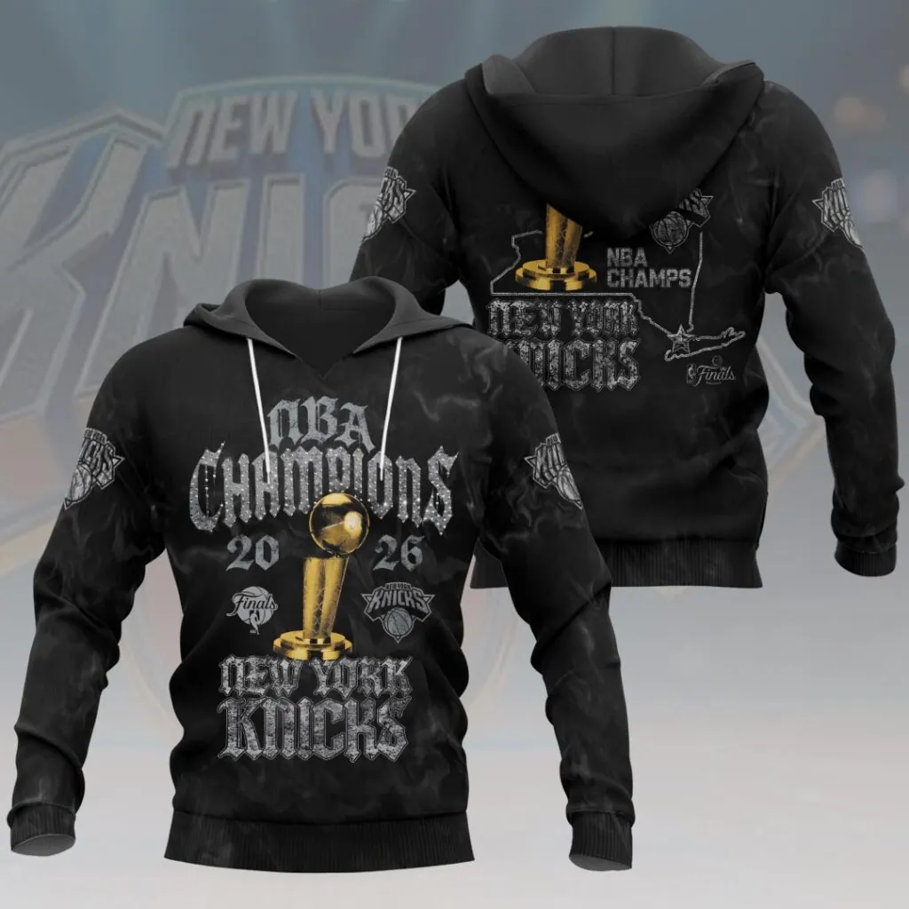 New York Knicks 2026 NBA Finals Champions 3D Apparel - Image 2