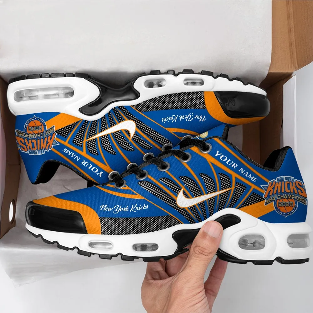 Personalized New York Knicks 2026 NBA Finals Champions Air Max Shoes - Image 4