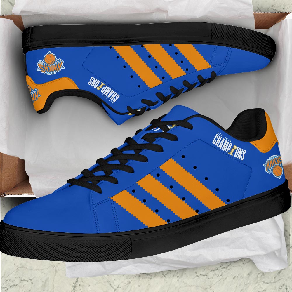 New York Knicks 2026 NBA Finals Champions Custom SS Shoes - Image 4