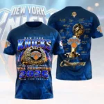 New York Knicks 2026 NBA Finals Champions 3D Apparel