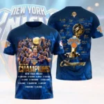 New York Knicks 2026 NBA Finals Champions 3D Apparel