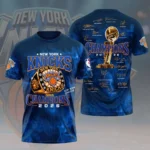 New York Knicks 2026 NBA Finals Champions 3D Apparel
