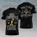 New York Knicks 2026 NBA Finals Champions 3D Apparel