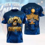 New York Knicks 2026 NBA Finals Champions 3D Apparel