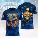 New York Knicks 2026 NBA Finals Champions 3D Apparel