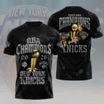 New York Knicks 2026 NBA Finals Champions 3D Apparel