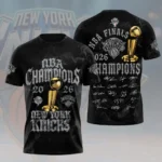 New York Knicks 2026 NBA Finals Champions 3D Apparel