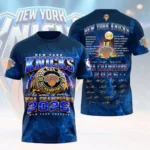 New York Knicks 2026 NBA Finals Champions 3D Apparel