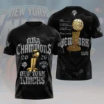 New York Knicks 2026 NBA Finals Champions 3D Apparel