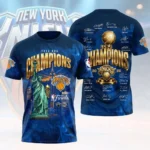 New York Knicks 2026 NBA Finals Champions 3D Apparel