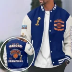 New York Knicks 2026 NBA Finals Champions Varsity Jacket