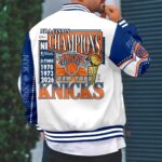 New York Knicks 2026 NBA Finals Champions Varsity Jacket - Image 3