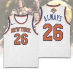 New York Knicks NBA Finals Champions 2026 Basketball Jersey