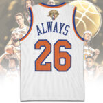 New York Knicks NBA Finals Champions 2026 Basketball Jersey - Image 3