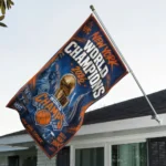 New York Knicks NBA Finals Champions 2026 3D Double-side House Flag