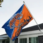 New York Knicks NBA Finals Champions 2026 3D Double-side House Flag