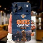 New York Knicks NBA Finals Champions 2026 Phone Case