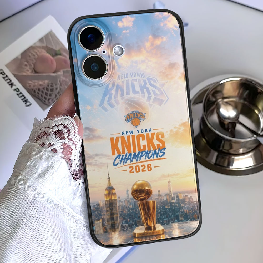 New York Knicks NBA Finals Champions 2026 Phone Case - Image 2