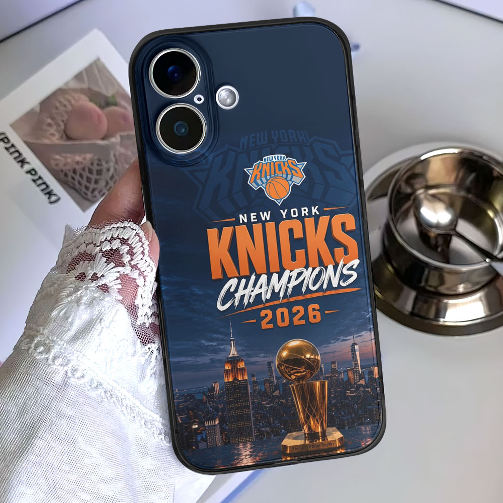 New York Knicks NBA Finals Champions 2026 Phone Case - Image 2