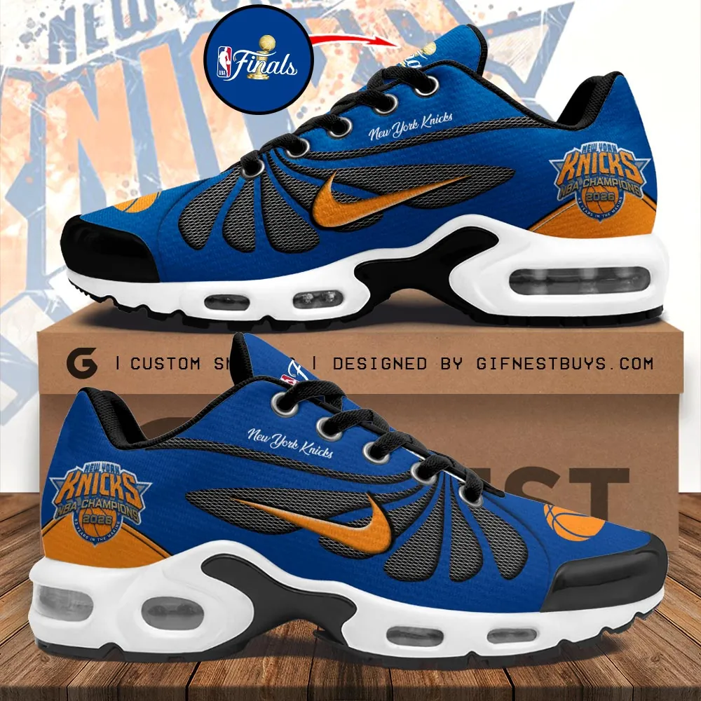 New York Knicks 2026 NBA Finals Champions Air Max Shoes - Image 2