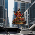 San Francisco 49ers 2025 Season Custom shape 2-sided Acrylic Car Ornament - Image 2