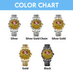 San Francisco 49ers 2026 Anniversary Alloy Luxury Quartz Watch - Image 4