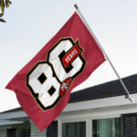 San Francisco 49ers 80th Anniversary 2026 3D Double-side House Flag