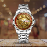 San Francisco 49ers 80th Anniversary Alloy Luxury Quartz Watch - Image 2