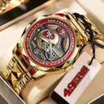 San Francisco 49ers 80th Anniversary Alloy Luxury Quartz Watch