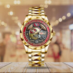 San Francisco 49ers 80th Anniversary Alloy Luxury Quartz Watch - Image 2