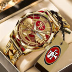 San Francisco 49ers 80th Anniversary Alloy Luxury Quartz Watch