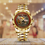 San Francisco 49ers 80th Anniversary Alloy Luxury Quartz Watch - Image 2