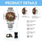 San Francisco 49ers 80th Anniversary Alloy Luxury Quartz Watch - Image 5