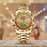San Francisco 49ers 80th Anniversary Alloy Luxury Quartz Watch - Image 2