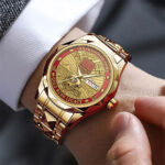 San Francisco 49ers 80th Anniversary Alloy Luxury Quartz Watch - Image 3