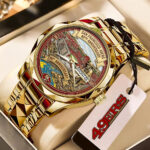 San Francisco 49ers 80th Anniversary Alloy Luxury Quartz Watch