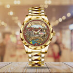 San Francisco 49ers 80th Anniversary Alloy Luxury Quartz Watch - Image 2