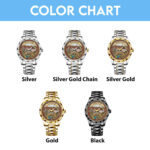 San Francisco 49ers 80th Anniversary Alloy Luxury Quartz Watch - Image 4