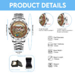 San Francisco 49ers 80th Anniversary Alloy Luxury Quartz Watch - Image 5