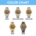 San Francisco 49ers 80th Anniversary Alloy Luxury Quartz Watch - Image 4