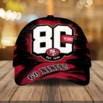 San Francisco 49ers 80th Anniversary Classic Cap