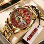 San Francisco 49ers 80th Annviersary Alloy Luxury Quartz Watch