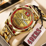 San Francisco 49ers Alloy Luxury Quartz Watch