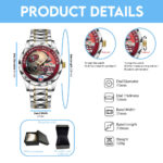 San Francisco 49ers Alloy Luxury Quartz Watch - Image 4