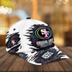 San Francisco 49ers x Crucial Catch Intercept Cancer Classic Cap - Image 2